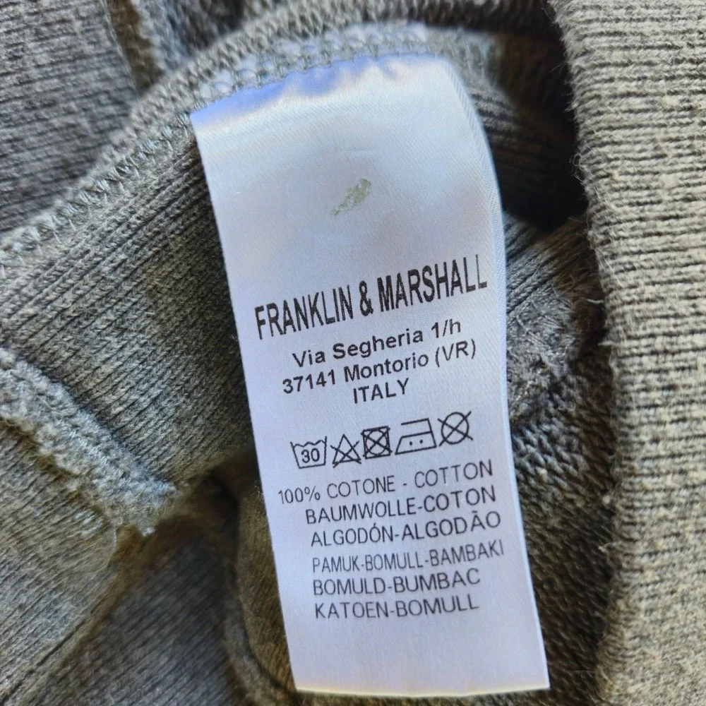 Franklin Marshall Varsity Sweatshirt‎ Large Italy Gorpcore Collegiate Academic